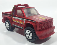 Rare 1989 Buddy L Pickup Truck Red Pressed Steel and Plastic Die Cast Toy Car Vehicle