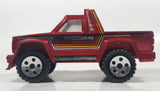 Rare 1989 Buddy L Pickup Truck Red Pressed Steel and Plastic Die Cast Toy Car Vehicle