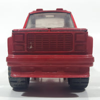 Rare 1989 Buddy L Pickup Truck Red Pressed Steel and Plastic Die Cast Toy Car Vehicle