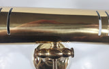Vintage Curved All Brass Piano Bankers Desk Lamp