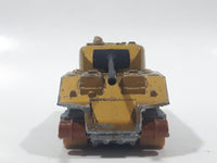 Vintage 1974 Lesney Matchbox Bale Kings K101 WWII US Sherman Tank Gold Die Cast Toy Car Vehicle