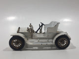 Vintage Matchbox Models of Yesteryear Y-4 1909 Opel Coupe White Die Cast Toy Car Vehicle