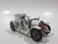 Vintage Matchbox Models of Yesteryear Y-4 1909 Opel Coupe White Die Cast Toy Car Vehicle