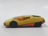 1973 Lesney Products Matchbox Superfast No. 33 Datsun 126X Yellow Orange Die Cast Toy Car Vehicle