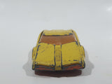 1973 Lesney Products Matchbox Superfast No. 33 Datsun 126X Yellow Orange Die Cast Toy Car Vehicle