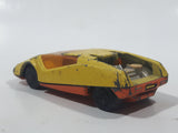 1973 Lesney Products Matchbox Superfast No. 33 Datsun 126X Yellow Orange Die Cast Toy Car Vehicle