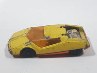 1973 Lesney Products Matchbox Superfast No. 33 Datsun 126X Yellow Orange Die Cast Toy Car Vehicle