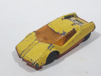 1973 Lesney Products Matchbox Superfast No. 33 Datsun 126X Yellow Orange Die Cast Toy Car Vehicle