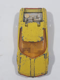 1973 Lesney Products Matchbox Superfast No. 33 Datsun 126X Yellow Orange Die Cast Toy Car Vehicle