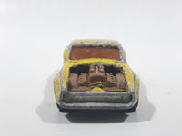 ﻿Vintage 1972 Lesney Matchbox Superfast No. 44 Boss Mustang Yellow Die Cast Toy Car Vehicle