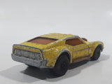 ﻿Vintage 1972 Lesney Matchbox Superfast No. 44 Boss Mustang Yellow Die Cast Toy Car Vehicle