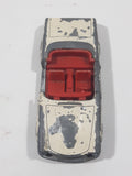 Vintage Lesney Matchbox Series No. 27 Mercedes 230 SL White Die Cast Toy Car Vehicle
