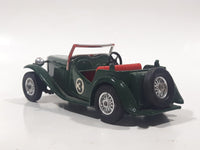 Vintage 1977 Lesney Matchbox Models of YesterYear No. Y-8 1945 MG T.C. #3 Green Die Cast Toy Antique Car Vehicle