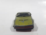 Vintage 1970 Lesney Products Matchbox Series Superfast No. 52 Dodge Charger MkIII Lime Green Die Cast Toy Car Vehicle