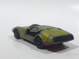 Vintage 1970 Lesney Products Matchbox Series Superfast No. 52 Dodge Charger MkIII Lime Green Die Cast Toy Car Vehicle