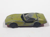 Vintage 1970 Lesney Products Matchbox Series Superfast No. 52 Dodge Charger MkIII Lime Green Die Cast Toy Car Vehicle