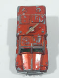 Vintage 1973 Lesney Matchbox Rolamatics No. 16 Badger Orange Radar Truck Die Cast Toy Car Vehicle