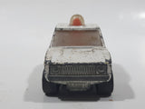 Vintage 1975 Lesney Matchbox Rolamatics No. 20 Police Patrol White Die Cast Toy Car Vehicle