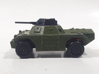Vintage 1973 Lesney Matchbox Rolamatics No. 73 Weasel Tank Army Olive Green Die Cast Toy Car Vehicle