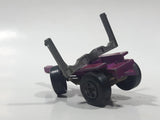 Vintage 1971 Lesney Matchbox Super Kings Scammel Contractor Purple Pink Semi Log Hauling Trailer Pink Purple Die Cast Toy Car Vehicle