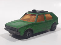 Vintage 1976 Lesney Products Matchbox Superfast No. 7 VW Volkswagen Golf Lime Green Toy Car Vehicle