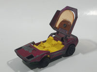 Vintage 1973 Lesney Matchbox Rolamatics No. 39 Clipper Magenta Dark Pink Die Cast Toy Car Vehicle