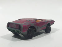 Vintage 1973 Lesney Matchbox Rolamatics No. 39 Clipper Magenta Dark Pink Die Cast Toy Car Vehicle