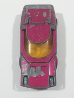 Vintage 1973 Lesney Matchbox Rolamatics No. 39 Clipper Magenta Dark Pink Die Cast Toy Car Vehicle