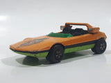 Vintage 1971 Lesney Matchbox Super Kings No. K-31 Bertone Runabout Orange and Green Die Cast Toy Car Vehicle