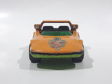 Vintage 1971 Lesney Matchbox Super Kings No. K-31 Bertone Runabout Orange and Green Die Cast Toy Car Vehicle