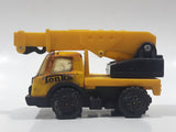 Vintage Tonka Picker Crane Utility Truck Yellow Pressed Steel and Plastic Die Cast Toy Car Vehicle Made in Hong Kong