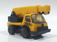 Vintage Tonka Picker Crane Utility Truck Yellow Pressed Steel and Plastic Die Cast Toy Car Vehicle Made in Hong Kong