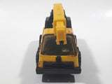 Vintage Tonka Picker Crane Utility Truck Yellow Pressed Steel and Plastic Die Cast Toy Car Vehicle Made in Hong Kong