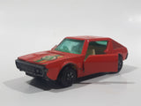 Vintage 1974 Lesney Matchbox Superfast No. 62 Renault 17 TL Orange Die Cast Toy Car Vehicle with Opening Doors