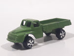 Vintage Miniature Green Truck Die Cast Toy Car Vehicle Made in Singapore