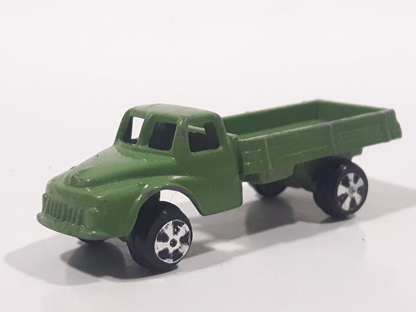Vintage Miniature Green Truck Die Cast Toy Car Vehicle Made in Singapore