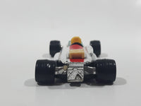 Vintage 1965 1972 Aviva United Features Syndicate Peanuts Woodstock Racer White Die Cast Toy Car Vehicle