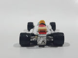Vintage 1965 1972 Aviva United Features Syndicate Peanuts Woodstock Racer White Die Cast Toy Car Vehicle