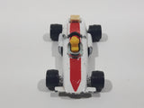 Vintage 1965 1972 Aviva United Features Syndicate Peanuts Woodstock Racer White Die Cast Toy Car Vehicle
