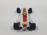 Vintage 1965 1972 Aviva United Features Syndicate Peanuts Woodstock Racer White Die Cast Toy Car Vehicle