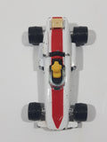 Vintage 1965 1972 Aviva United Features Syndicate Peanuts Woodstock Racer White Die Cast Toy Car Vehicle