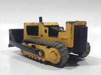 Vintage Tonka Tiny Dozer Bull Dozer Yellow Pressed Steel Toy Car Vehicle