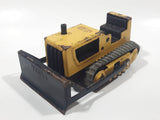 Vintage Tonka Tiny Dozer Bull Dozer Yellow Pressed Steel Toy Car Vehicle