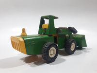 Vintage Buddy L Front End Loader Green Pressed Steel Toy Car Vehicle