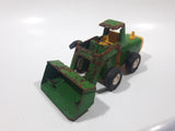 Vintage Buddy L Front End Loader Green Pressed Steel Toy Car Vehicle