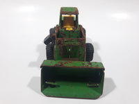 Vintage Buddy L Front End Loader Green Pressed Steel Toy Car Vehicle