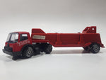 Vintage Tonka Semi Fire Ladder Truck Red Pressed Steel and Plastic Toy Car Vehicle 804037