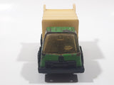 Vintage 1970s Tonka Garbage Truck Green and White Pressed Steel Toy Car Vehicle