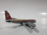 Vintage Lintoy Air Canada Passenger Jet Airplane Die Cast Toy Aircraft Made in Hong Kong