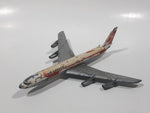 Vintage Lintoy Air Canada Passenger Jet Airplane Die Cast Toy Aircraft Made in Hong Kong